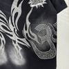 FK®️| ÁO THUN NGẮN TAY CỔ TRÒN COTTON IN HÌNH KTS ĐÍNH ĐÁ FK10