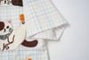WES®️| ÁO SƠ MI NGẮN TAY THÊU HỌA TIẾT HOẠT HÌNH MÈO LƯỜI UNISEX 5268