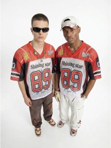 INF®️| ÁO THUN CỔ TRÒN NGẮN TAY THỂ THAO VẢI THOÁNG KHI IN KTS SỐ 89 OVERSIZEUNISEX INF 8476