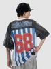 INF®️| ÁO THUN CỔ TRÒN NGẮN TAY THỂ THAO VẢI THOÁNG KHI IN KTS SỐ 68 OVERSIZEUNISEX INF 8488