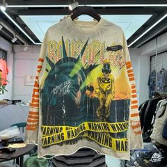 FK®️| ÁO LONG TEE DÀI TAY COTTON LÀM RÁCH IN KTS ĐÍNH ĐÁ UNISEX FG R818
