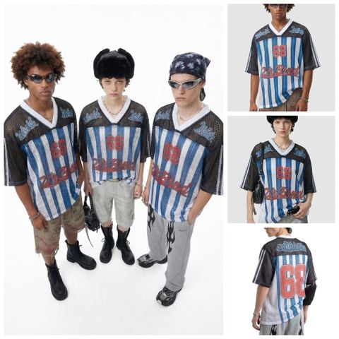 INF®️| ÁO THUN CỔ TRÒN NGẮN TAY THỂ THAO VẢI THOÁNG KHI IN KTS SỐ 68 OVERSIZEUNISEX INF 8488