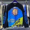FK®️| ÁO LONG TEE DÀI TAY COTTON LÀM RÁCH IN KTS ĐÍNH ĐÁ UNISEX FG R820