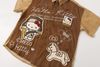 WES®️| ÁO SƠ MI NGẮN TAY THÊU HỌA TIẾT HOẠT HÌNH HELLO KITTY UNISEX 5219