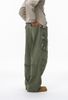 INF®️|QUẦN VẢI THÔ KAKI ỐNG RỘNG ĐÃ GIẶT TÚI HỘP RETRO UNISEX INF 13533