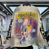 FK®️| ÁO LONG TEE DÀI TAY COTTON LÀM RÁCH IN KTS ĐÍNH ĐÁ UNISEX FG R823