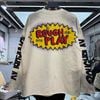 FK®️| ÁO LONG TEE DÀI TAY COTTON LÀM RÁCH IN KTS ĐÍNH ĐÁ UNISEX FG R823