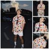 PAPA®️| ÁO SƠ MI NGẮN TAY IN HỌA TIẾT HAWAII PHONG CÁCH RETRO UNISEX