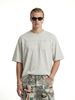 INF®️| ÁO THUN CỔ TRÒN NGẮN TAY WASH TÚI NGỰC OVERSIZE UNISEX INF 8329