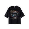 INF®️| ÁO THUN CỔ TRÒN NGẮN TAY WASH IN HÌNH OVERSIZE UNISEX INF 8325