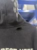 FK®️| ÁO KHOÁC DÁNG RỘNG KHÓA KÉO HOODIE COTTON WASH IN HÌNH LÀM RÁCH UNISEX PH6025