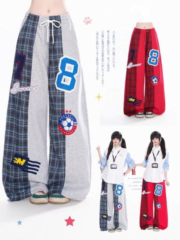 WES®️| QUẦN NỈ THÊU HOẠ TIẾT SPORTS 8 UNISEX 92586