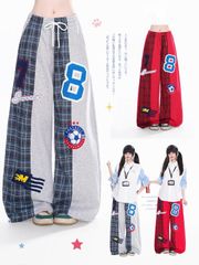 WES®️| QUẦN NỈ THÊU HOẠ TIẾT SPORTS 8 UNISEX 92586