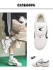 CATSOFA ™️| GIÀY SNEAKER FOOTBALL WHITE BLACK UNISEX CAT&SOFA CS25011