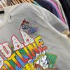 FK®️| ÁO LONG TEE DÀI TAY COTTON LÀM RÁCH IN KTS ĐÍNH ĐÁ UNISEX FG DU801