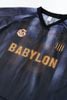 INF®️| ÁO THUN CỔ TIM VẢI LƯỚI THỂ THAO BABYLON 01 OVERSIZE UNISEX INF 8526