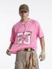 INF®️| ÁO THUN CỔ TIM VẢI LƯỚI THỂ THAO IN KTS SỐ 23 OVERSIZE UNISEX INF 8531