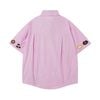 WES®️| ÁO SƠ MI JEAN NGẮN TAY THÊU HỌA TIẾT HOẠT HÌNH  UNISEX 5279