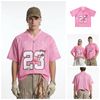 INF®️| ÁO THUN CỔ TIM VẢI LƯỚI THỂ THAO IN KTS SỐ 23 OVERSIZE UNISEX INF 8531