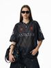 INF®️| ÁO THUN CỔ TIM TAY LỠ VẢI LƯỚI THỂ THAO OVERSIZE UNISEX INF 8522