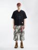 INF®️| ÁO THUN CỔ TIM NGẮN TAY 100% COTTON LƯỚI OVERSIZE UNISEX INF 8321