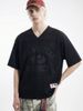 INF®️| ÁO THUN CỔ TIM NGẮN TAY 100% COTTON LƯỚI OVERSIZE UNISEX INF 8321