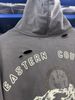 FK®️| ÁO KHOÁC DÁNG RỘNG HOODIE COTTON WASH IN HÌNH LÀM RÁCH ĐÍNH ĐÁ CƯỜM  UNISEX PH3486