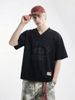 INF®️| ÁO THUN CỔ TIM NGẮN TAY 100% COTTON LƯỚI OVERSIZE UNISEX INF 8321