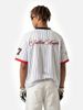 INF®️| ÁO THUN CỔ TIM VẢI LƯỚI THỂ THAO IN KTS OVERSIZE UNISEX INF 8528