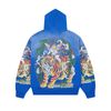FK®️| ÁO KHOÁC DÁNG RỘNG HOODIE COTTON WASH KHÓA KÉO IN HÌNH LÀM RÁCH UNISEX DU608