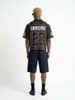INF®️| ÁO THUN CỔ TIM TAY LỠ VẢI LƯỚI THỂ THAO OVERSIZE UNISEX INF 8521