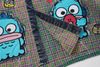 WES®️| ÁO SƠ MI NGẮN TAY THÊU HỌA TIẾT HOẠT HÌNH UNISEX 5264