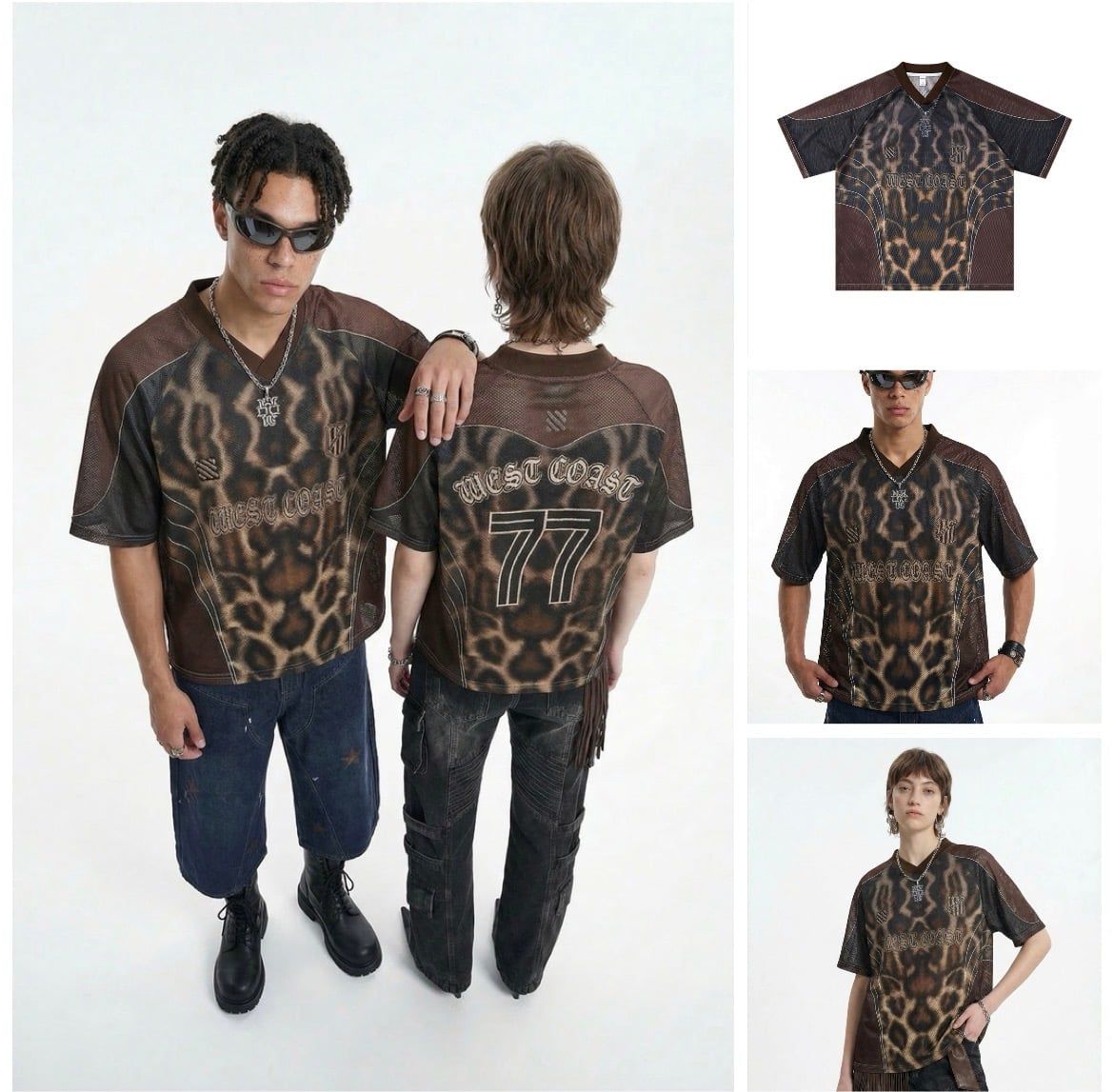 INF®️| ÁO THUN CỔ TIM TAY LỠ VẢI LƯỚI THỂ THAO OVERSIZE UNISEX INF 8523