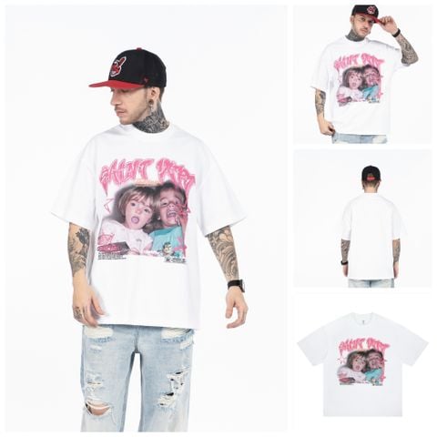 FG®️| ÁO THUN CỔ TRÒN NGẮN TAY IN HÌNH OVERSIZE FG F317