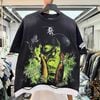 FK®️| ÁO THUN NGẮN TAY CỔ TRÒN COTTON IN HÌNH KTS LÀM RÁCH R107