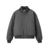 INF®️| ÁO KHOÁC BOMBER CỔ ĐỨNG CÓ ĐỆM BASIC UNISEX INF 5467