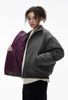INF®️| ÁO KHOÁC BOMBER CỔ ĐỨNG CÓ ĐỆM BASIC UNISEX INF 5467
