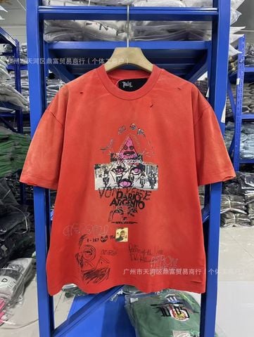 FK®️| ÁO THUN NGẮN TAY CỔ TRÒN COTTON IN HÌNH KTS LÀM RÁCH ĐÍNH ĐÁ PH3932