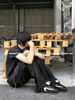 CATSOFA©️| GIÀY DERBY GIÀY DA CAO CẤP UNISEX Y2K/BLACK
