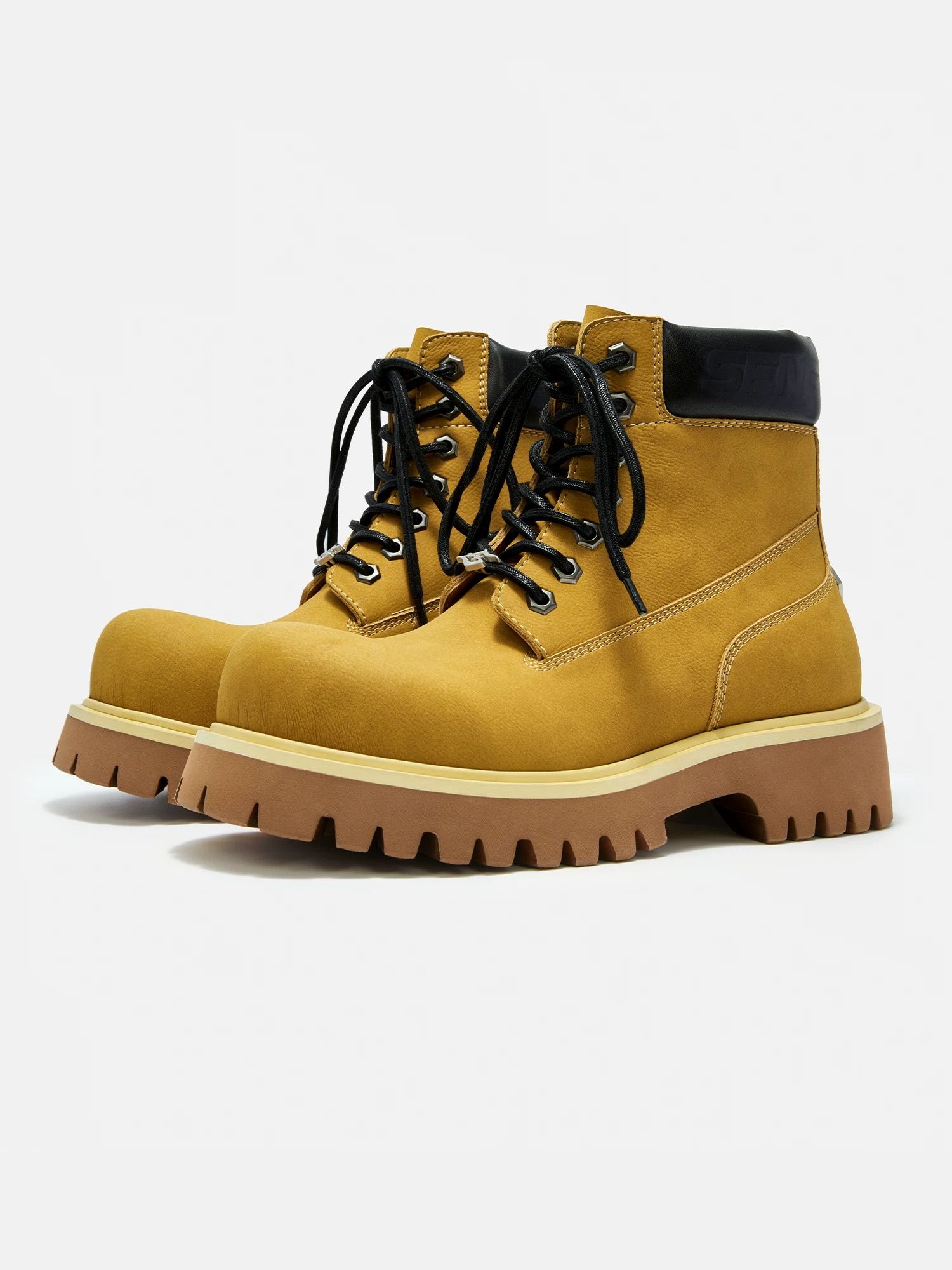 SENGUOGUO ™️| GIÀY SNEAKER CLASSIC MARTIN BOOTS KHAKI UNISEX SG01