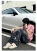 CATSOFA©️| GIÀY VẢI IN HỌA TIẾT BÁO HỒNG UNISEX Y2K/PINK