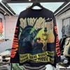 FK®️| ÁO LONG TEE DÀI TAY COTTON LÀM RÁCH IN KTS ĐÍNH ĐÁ UNISEX FG R818