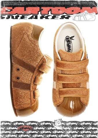 BBIMP™️|GIÀY SNEAKER CAPYBARA ĐẾ BẰNG UNISEX BB230263