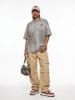 INF®️|QUẦN VẢI CANVAS GIẶT TÚI ĐINH TÁN RETRO UNISEX INF 13691