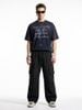 INF®️|QUẦN VẢI CANVAS GIẶT TÚI ĐINH TÁN RETRO UNISEX INF 13691