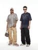 INF®️|QUẦN VẢI CANVAS GIẶT TÚI ĐINH TÁN RETRO UNISEX INF 13691