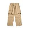 INF®️|QUẦN VẢI CANVAS GIẶT TÚI ĐINH TÁN RETRO UNISEX INF 13691