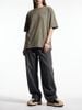 INF®️|QUẦN VẢI JEAN CANVAS GIẶT BASIC RETRO UNISEX INF 13688