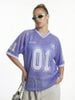 INF®️| ÁO THUN CỔ TIM TAY LỠ VẢI LƯỚI THỂ THAO OVERSIZE UNISEX INF 8530