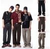 INF®️|QUẦN VẢI JEAN CANVAS GIẶT BASIC RETRO UNISEX INF 13687